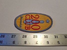 Sports Treasure 200 Club Brunswick Patch Bowling Pin Yellow Light Blue O... - $18.99