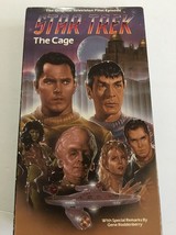 Star Trek The Cage Original TV Pilot Episode 1 Christoper Pike 1986 VHS VINTAGE - £39.95 GBP