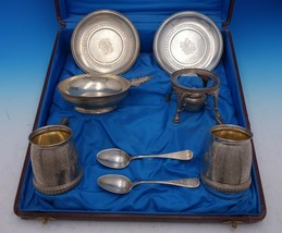 Tiffany and Co Sterling Silver Child&#39;s Set 8pc in Presentation Box w/Liner #4649 - £9,846.00 GBP