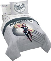 Captain Marvel Cool Energy 5 Piece Twin Bed Set - £23.31 GBP