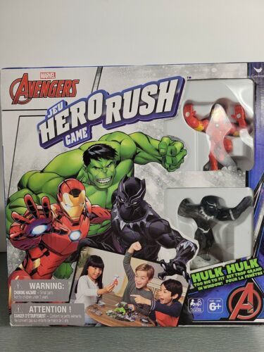 Primary image for Marvel Avengers Hero Rush Game w/ Figurines - Brand New!