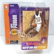 McFarlane 2005 Gary Payton NBA Los Angeles Lakers series 6 White Variant NEW - £18.98 GBP