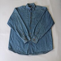 OXER RN#98891 Men's Cotton Long Sleeve Button-Down Denim Skirt Size Medium image 14