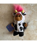 Cow Costume Troll . Vintage Troll Dolls 1990s Hasbro, Russ Rare With Tag - $149.99