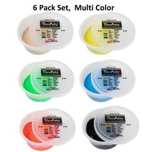 CanDo TheraPutty Multi Color Therapy Exercise Putty 2 oz. 1 Set of 6 pack - $24.93