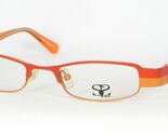 SIR L3003 RY4 ORANGE /RED EYEGLASSES GLASSES METAL FRAME 46-18-130mm - $53.45
