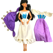 Vintage 1995 Disney Esmeralda Hunchback of Notre Dame Doll Outfit Clothes Mattel - £15.65 GBP