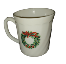 Salem Noel Porcelle Christmas Tree Wreath Coffee Mug Cup Vintage France ... - $4.99