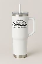 Love Your Life By A Compass Tumbler - $34.91 CAD+