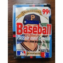 1988 Donruss MLB Sealed Jumbo Pack - Andy Van Slyke - 36 cards &amp; 6 Puzzle Pcs - £6.97 GBP