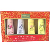 Crabtree &amp; Evelyn (1) Box With 4 x 0.9 oz Hand Therapy  SET MINI TRAVEL ... - $19.79