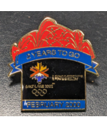 USWEST - Feb 2000 - 2 Years To Go - Salt Lake 2002 -  Olympic Lapel/Hat Pin - £15.56 GBP