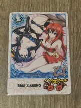 High School DxD Inspired ACG Beauty Sexy Waifu Card Rias x Akeno When - £8.64 GBP
