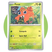 Scarlet &amp; Violet 151 Pokemon Card: Paras 046/165 - £1.50 GBP