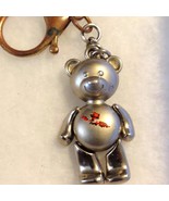 Cute little vintage teddy bear keychain or purse fob - €15,22 EUR