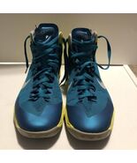 NIKE MEN 2013 VINTAGE HYPERDUNK/NESS ZOOM BASKETBALL SHOES TURQ/YELL/W S... - €45,88 EUR