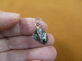 x260-21) 4.6g Campo del Cielo meteorite natural shape space pendant iron... - $32.71