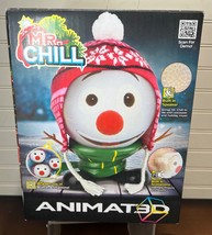 ANIMAT3D Mr. Chill Talking Animated Snowman Action Figure NEW in box - £19.30 GBP