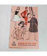 Vintage 1964 GE Press As You Sew Booklet Advertising Ephemera - $11.00