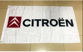 Citroen Car Flag 3X5 Ft Polyester Banner USA - £12.64 GBP