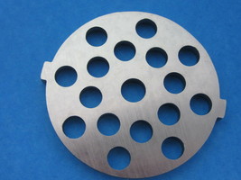 Size #5 Meat Grinder Plate with TWO TABS........5.16 (7mm) for larger burger - $13.48