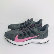 Nike Quest Running Shoes Cool Gray Psychic Pink CJ6696-004 Womens 6.5 Sn... - £23.45 GBP
