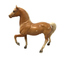 VTG Breyer Horse Family Arabian Stallion Mare Palomino w/ Horse Bit Light - £32.02 GBP