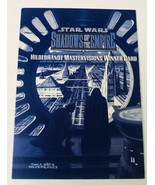 1996 Topps Star Wars Shadows Of The Empire Autograph Redemption Card--Rare - $174.88