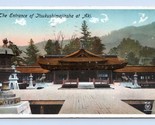 Itsukushima Shrine Ingresso Itsukushimajinsha Aki Giappone 1919 Wb Carto... - $7.12