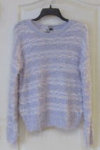 Apt. 9 moxed Yarn &amp; Sequin Long Sleeve Sweater Purple Women&#39;s Sz M NWT M... - $345.76 MXN