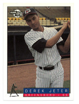 Derek Jeter 1992-93 Fleer Excel Minor League Baseball Rookie Card (RC) #106 (Gre - £19.94 GBP
