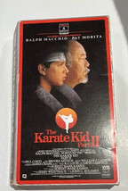 The Karate Kid (VHS, 1985, RCA Side Load) Ralph Macchio, Noriyuki &quot;Pat&quot; Morita - £4.67 GBP