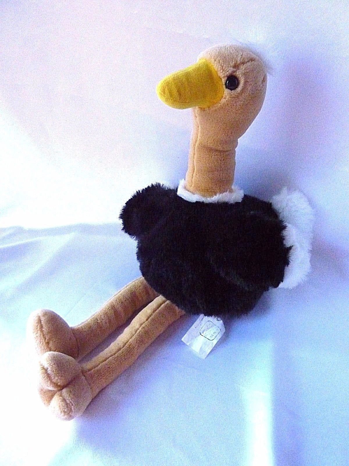 Ikea Lurvig OSTRICH Hand Puppet Plush Stuffed Toy Animal - $34.30
