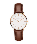 HM Margt Wo’s Oversized Analog Dial  Simple &amp; Chic Watch with 3 ATM Wate... - $747.26 MXN