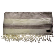 Bamboo Beach Blanket - Ecru Merlot by Cariloha for Unisex - 1 Pc Blanket - $43.24