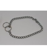 14&quot; Dog Collar Chain Metal Silver - $9.85