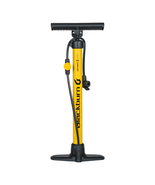 Air Tower 2 Sport and Bicycle Floor Pump, 100 PSI, Yellow - $32.65 CAD