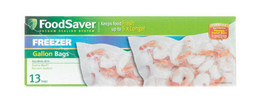 FoodSaver 1-Gallon Precut Vacuum Seal Bags with BPA-Free Multilayer Construction - $26.08