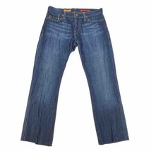 AG Jeans Mens 30x27 Adriano Goldschmied 30 Short Straight J1411 Blue Medium USA - £30.18 GBP
