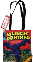 Marvel Black Panther T Challa Canvas Tote Shoulder Shopping Travel Bag, ... - $14.84