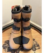 Rextek Motorcycle Boots, Tan &amp; Black, US size 14.0, NEW - €76,51 EUR