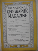 The National Geographic Magazine, August, 1939, Volume LXXVI, Number Two... - £22.85 GBP