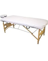 Lifesoft Disposable Fitted Massage Table Sheet Waterproof Facial Bed Cover 10pk - £24.90 GBP