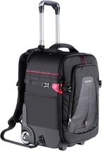 Neewer 2-In-1 Rolling Camera Backpack Trolley Case - Anti-Shock Detachable - $182.96