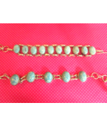 Larimar link silver bracelets - $38.41 CAD