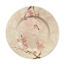 ROYAL STAFFORD 3-Dinner Plates Pink Cherry Blossom Flowers Brown Branch  11&quot; D - £33.34 GBP