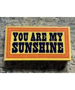 Blue Q Gum 8 Pieces One Pack YOU ARE MY SUNSHINE Chewing Cum - £6.81 GBP