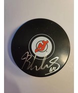 Joseph Blandisi New Jersey Devils Autographed Hockey Puck Beckett Hologram - £30.48 GBP