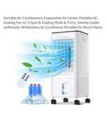 Portable AC Unit - Evaporative Cooler, 1.6 Gal Tank, 3 Speeds,  Silver ￼ - €50,67 EUR