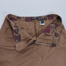 Eddie Bauer Women's Brown Cotton Denim Skirt Size 14 Waist 36" image 9